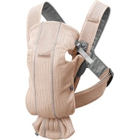 Рюкзак-переноска BabyBjorn Mini 3D Mesh (жемчужно-розовый)
