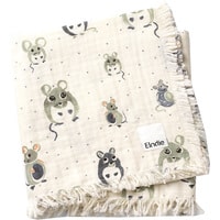 Плед Elodie Soft Cotton Blanket 75x100 70360116587NA (forest mouse)