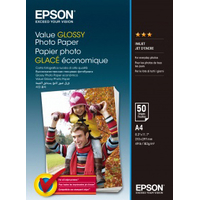 Фотобумага Epson Value Glossy Photo Paper A4 183 г/м2 50 листов [C13S400036]