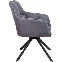 Интерьерное кресло AksHome Virginia (темно-серый MQ001-5/черный)