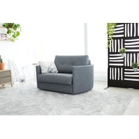 Кресло-кровать Fama Bolero (темно-серый/черный) в Мозыре