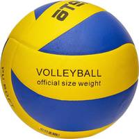 Волейбольный мяч Atemi Tornado PU Soft (5 размер, желтый/синий)