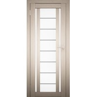 Межкомнатная дверь Юни Амати 11 80x200 (дуб беленый/матовое стекло) в Пинске