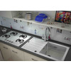 Кухонная мойка ZorG GL-7851-White