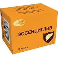 Препарат для лечения заболеваний ЖКТ MIC Эссенциглив, 50 капс.