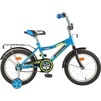 Детский велосипед Novatrack Cosmic 14 (синий)