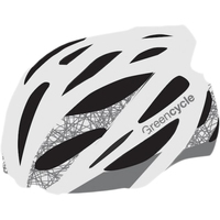 Cпортивный шлем Green Cycle New Alleycat L (белый/серый)