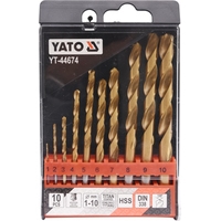 Набор сверл Yato YT-44674 (10 предметов)