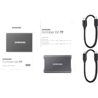 Внешний накопитель Samsung T7 500GB (серый)