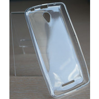 Чехол для телефона Novatek Gelly для Lenovo A5000 прозрачный белый
