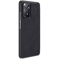 Чехол для телефона Nillkin QIN Pro с защитой камеры и визитницей для Apple iPhone 13 Pro (черный)