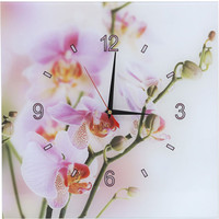 Настенные часы ИП Гайдук Орхидея сиреневая [СФ-2]