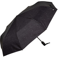 Складной зонт Baldinini 65-OC Logo Circles Black