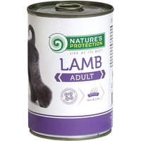 Консервированный корм для собак Nature's Protection Adult Lamb 0.4 кг
