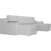 П-образный диван Лига диванов Сенатор 28917 (экокожа, белый)