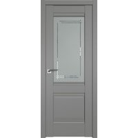Межкомнатная дверь ProfilDoors Классика 2U L 90x200 (грей/мадрид)