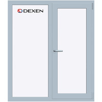 Окно ПВХ Dexen A58 1320x1430 Г+П/О СП2