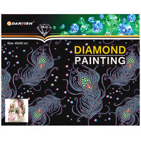 Алмазная мозаика  Darvish Велосипед с цветами DV-9518-1