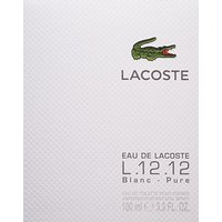 Туалетная вода Lacoste L.12.12 Blanc EdT (100 мл)