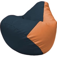 Кресло-мешок Flagman Груша Макси Г2.3-1520 (синий/оранжевый)