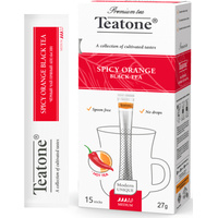 Черный чай Teatone Spicy Orange Black Tea - Пряный Апельсин 15 стиков