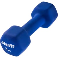 Гантель Starfit DB-201 3 кг (голубой)