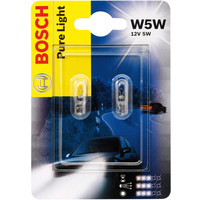 Галогенная лампа Bosch W5W Pure Light 2шт