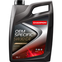 Моторное масло Champion OEM Specific C4 5W-30 5л