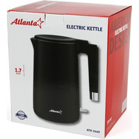Электрический чайник Atlanta ATH-2449 (черный)
