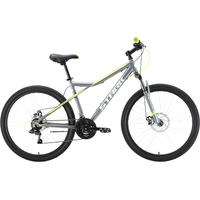 Велосипед Stark Slash 27.1 D р.20 2022 (серый/желтый)