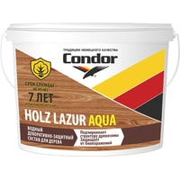 Пропитка Condor Holz Lazur Aqua (9 кг, махагон)