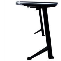 Геймерский стол Fit Focus Game с электроприводом одномоторный с подсветкой, черный
