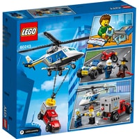 Конструктор LEGO City 60243 Погоня на полицейском вертолете