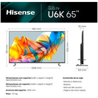 Телевизор Hisense 65U6KQ