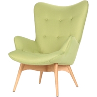 Интерьерное кресло Gut Geschaft Контур (астра-велюр, зеленый)