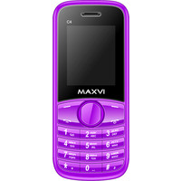Кнопочный телефон Maxvi C4 Purple