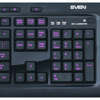 Клавиатура SVEN Comfort 7600 EL