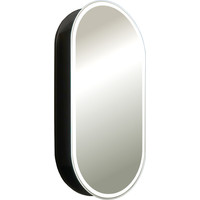  Silver Mirrors Шкаф с зеркалом Soho-Black 500x1000 LED-00002613