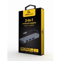USB-хаб  Cablexpert A-CM-COMBO2-01
