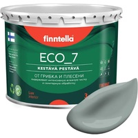 Краска Finntella Eco 7 Kevyt Sammal F-09-2-3-FL052 2.7 л (серо-зеленый)