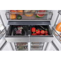 Холодильник side by side Weissgauff WCD 590 Nofrost Inverter Premium Biofresh Blue Glass