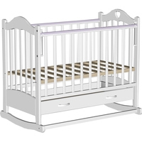 Классическая детская кроватка Ведрусс Лана 2 (белый)