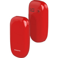 Кнопочный телефон Maxvi E1 Red