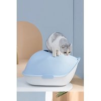 Туалет-домик Furrytail Little Whale Cat Litter Box