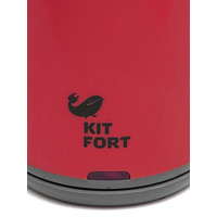 Электрический чайник Kitfort KT-607-2 (красно-серый)