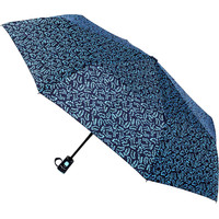 Складной зонт RST Umbrella Веточки 3205A (синий)