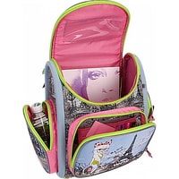 Школьный рюкзак Grizzly RAr-080-10/1 (голубой/розовый/серый)