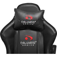 Кресло Calviano Avanti Ultimato (черный, с подножкой)