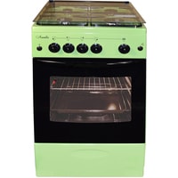 Кухонная плита Лысьва ГП 400 МС-2у (зеленый, стеклянная крышка)