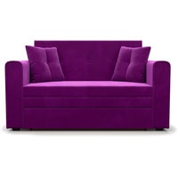Диван Мебель-АРС Санта (микровельвет, фиолетовый)